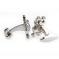 Silver Leaping Frog Inlaid Crystals Cufflinks2.jpg